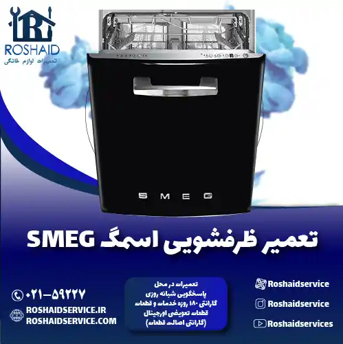 تعمیر ظرفشویی اسمگ روشاید سرویس